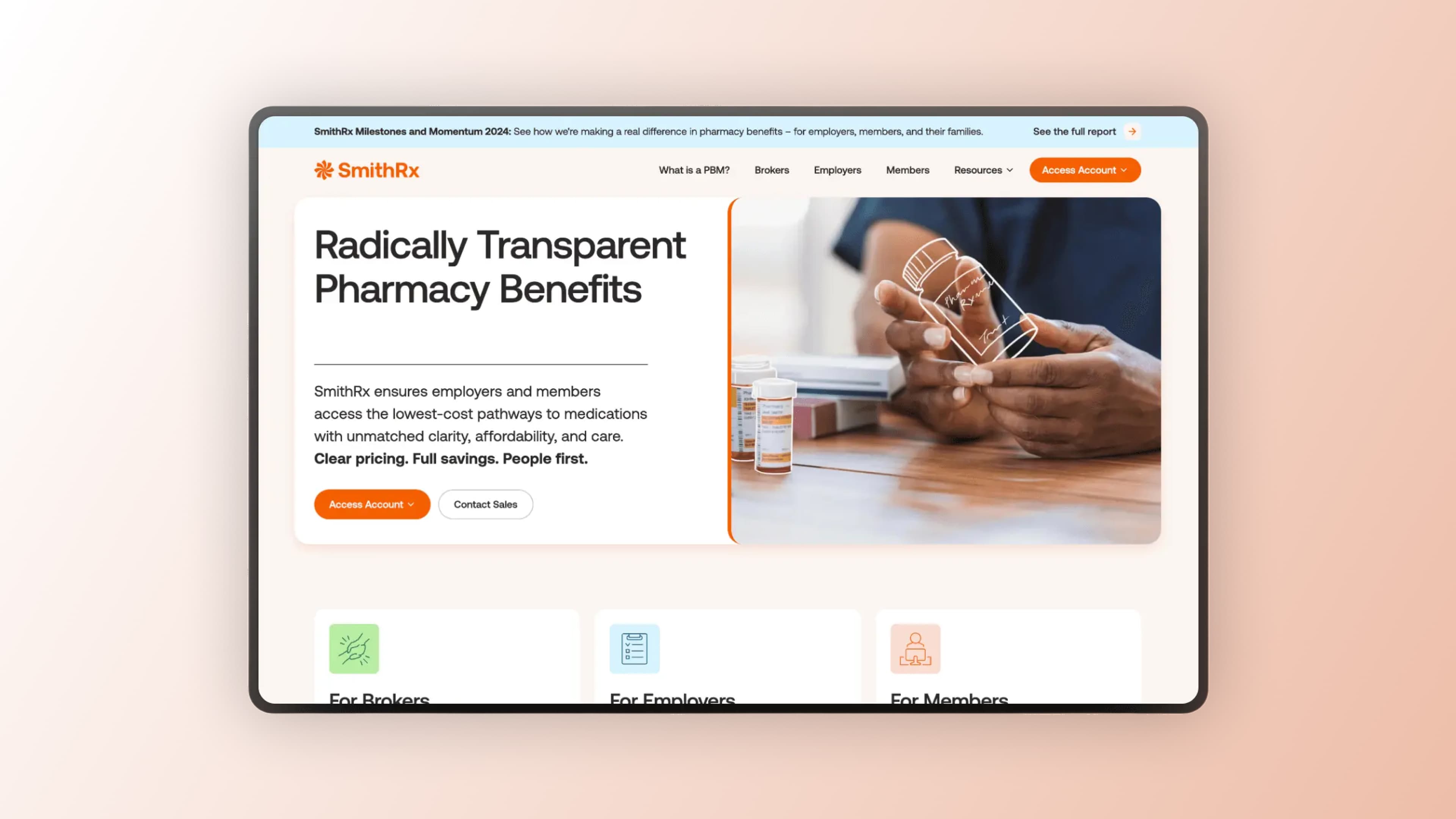From WordPress to Webflow... to Framer: SmithRx